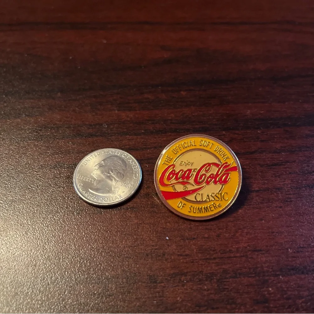 Coca-Cola The Official Soft Drink Of Summer Lapel Pin‎